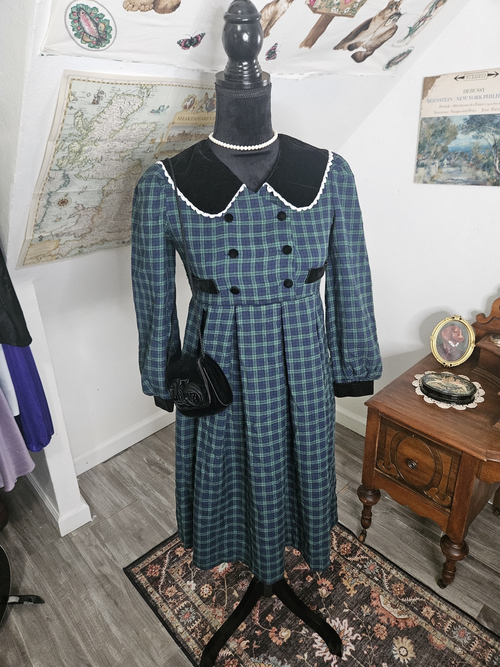 Bonnie Jean Vintage Gingam Dress